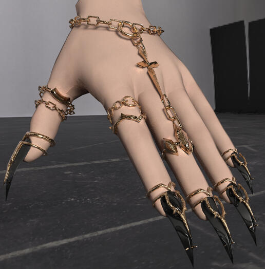 nails and rings